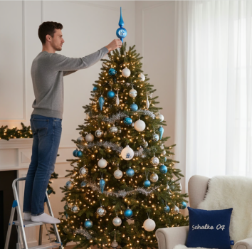 Preview: FC Schalke 04 - Christbaumspitze Frohe Weihnachten